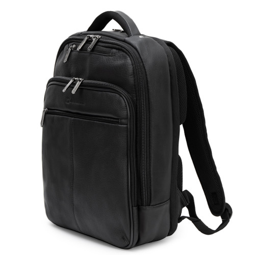Alpine Swiss Olsen 13” Laptop Travel Backpack Genuine Leather Slim